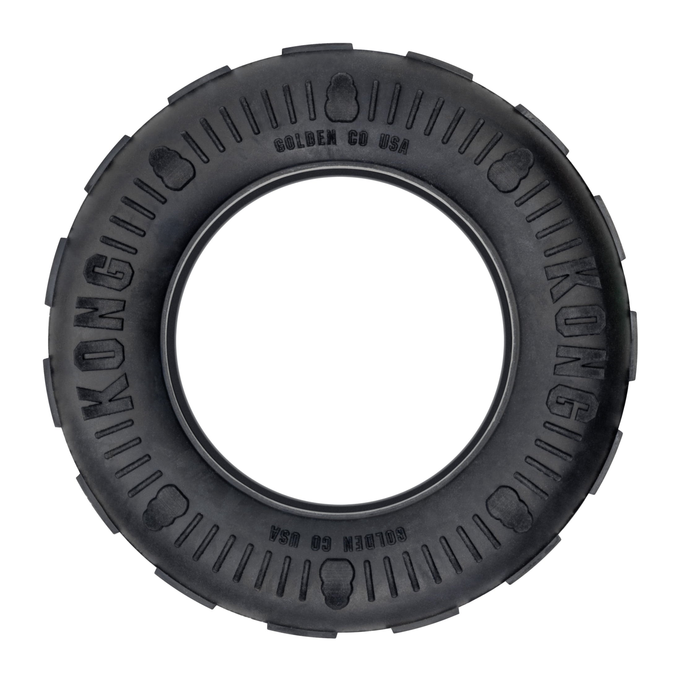 KONG Extreme Tire Durable Dog Toy - Black, Medium/Large for Dogs Between 30-65 lbs