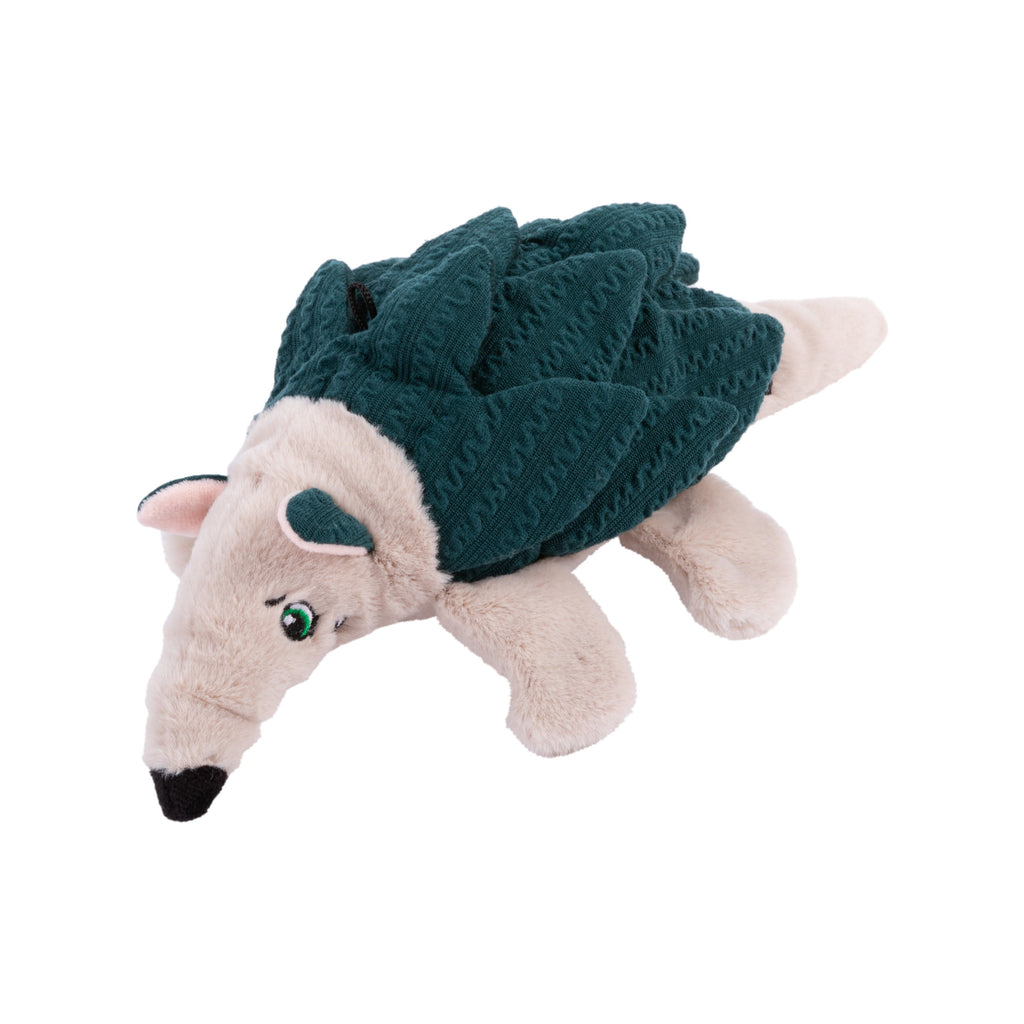 KONG® Layerz Forage Crackle and Squeaker Dog Toy - Armadillo, Medium