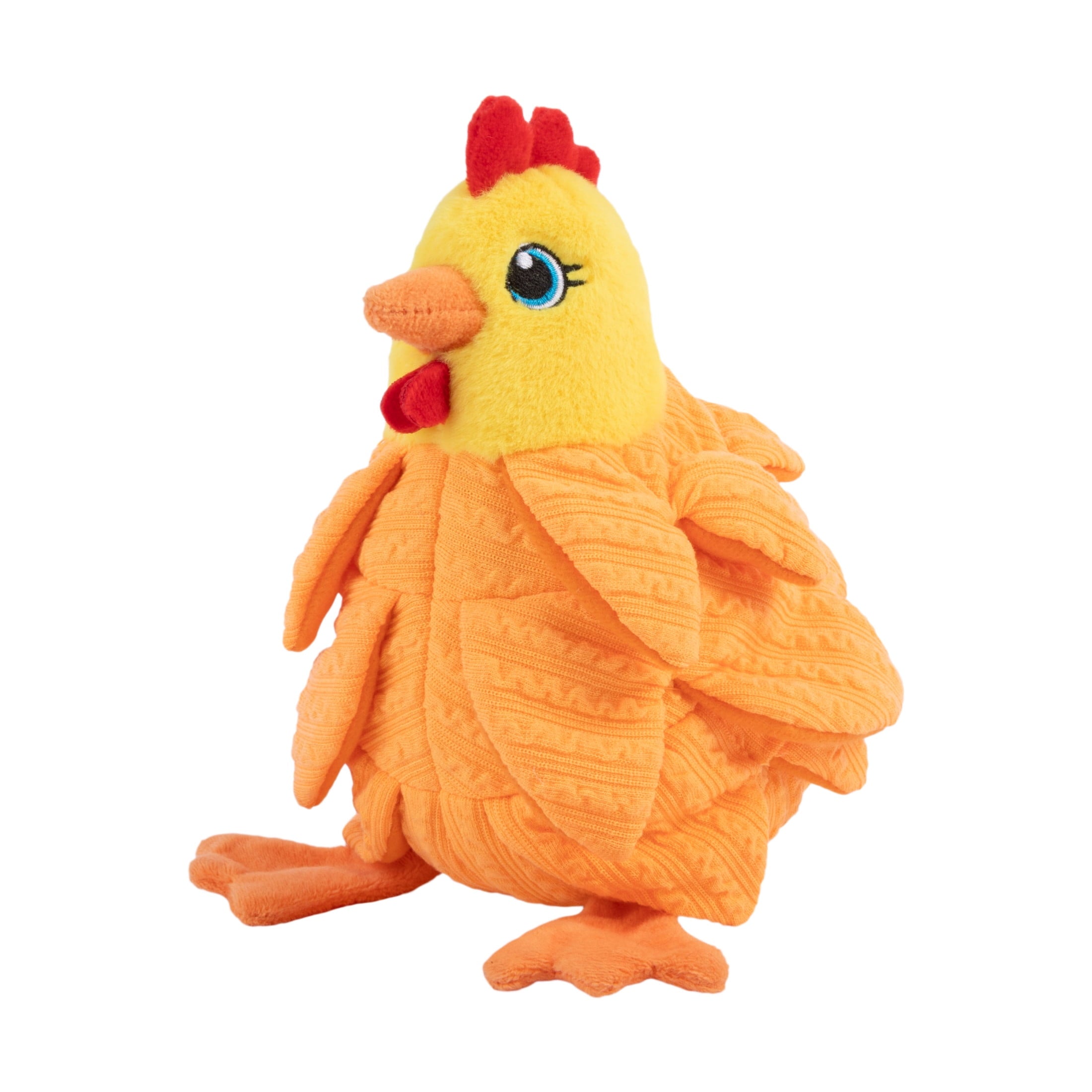 KONG® Layerz Forage Crackle and Squeaker Dog Toy - Hen, Medium