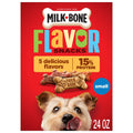 Milk Bone Flavor Snacks Small Dog Biscuits - Flavored Crunchy Dog Treats, 24 oz Box