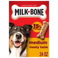 Milk Bone Crunchy Medium Dog Treats - 24 oz Box, Original Beef Flavor