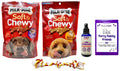 Milk-Bone Soft & Chewy Dog Treats Variety 2-Pack - Beef Filet Mignon & Chicken Flavors - MerlinsMart & Percy Loves Pal Furresher