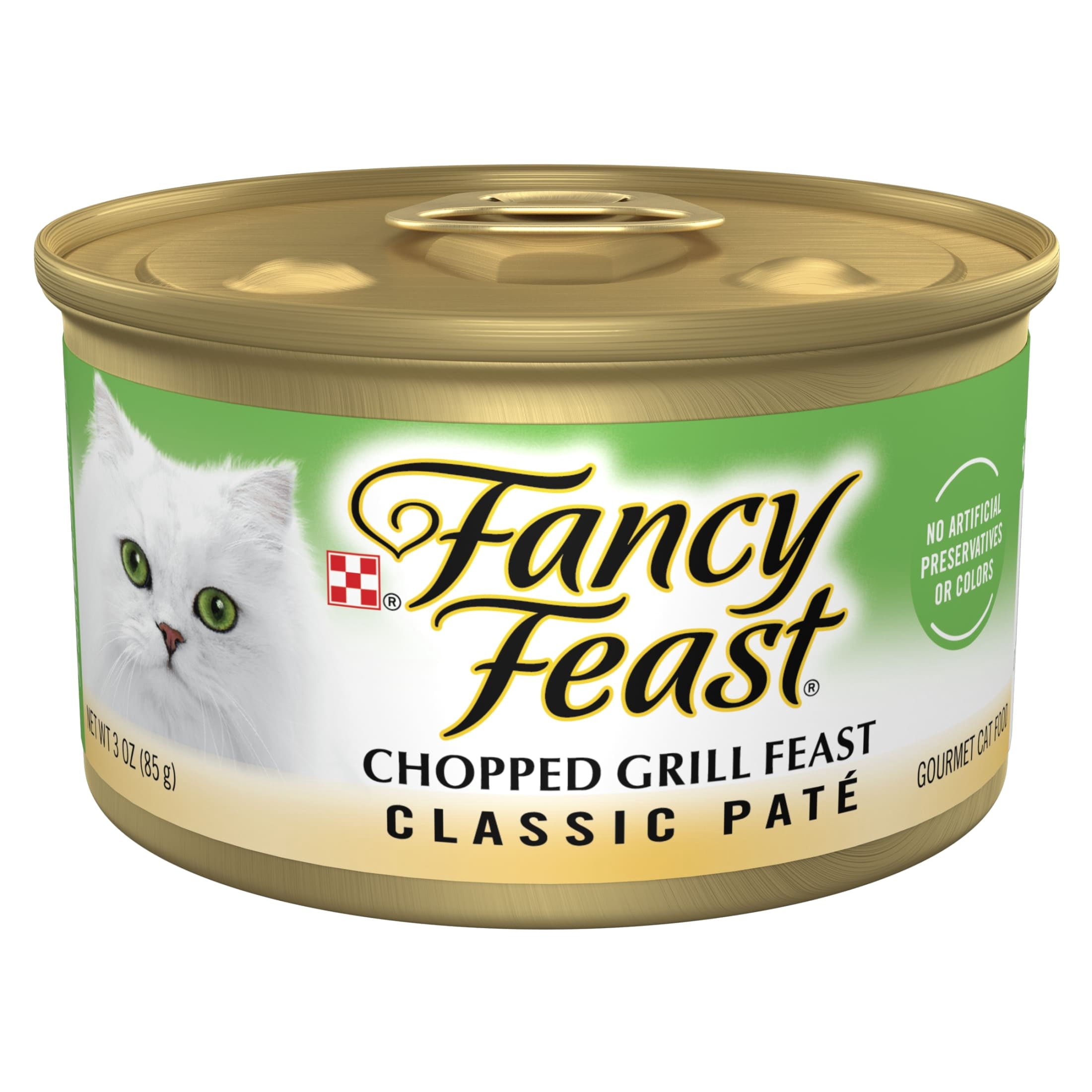 Purina Fancy Feast Chopped Grill Feast Classic Pate Wet Cat Food - 3 oz Can