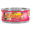 Purina Friskies Prime Filets - Salmon and Beef in Sauce, Wet Cat Food, 5.5 oz Can