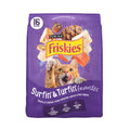 Purina Friskies Surfin and Turfin Favorites Dry Cat Food Flavors of Chicken - Whitefish, Salmon and Filet Mignon, 16 lb Bag