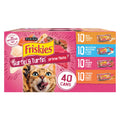 Purina Friskies Surfin' and Turfin' Variety Pack - Wet Cat Food, 5.5 oz Cans