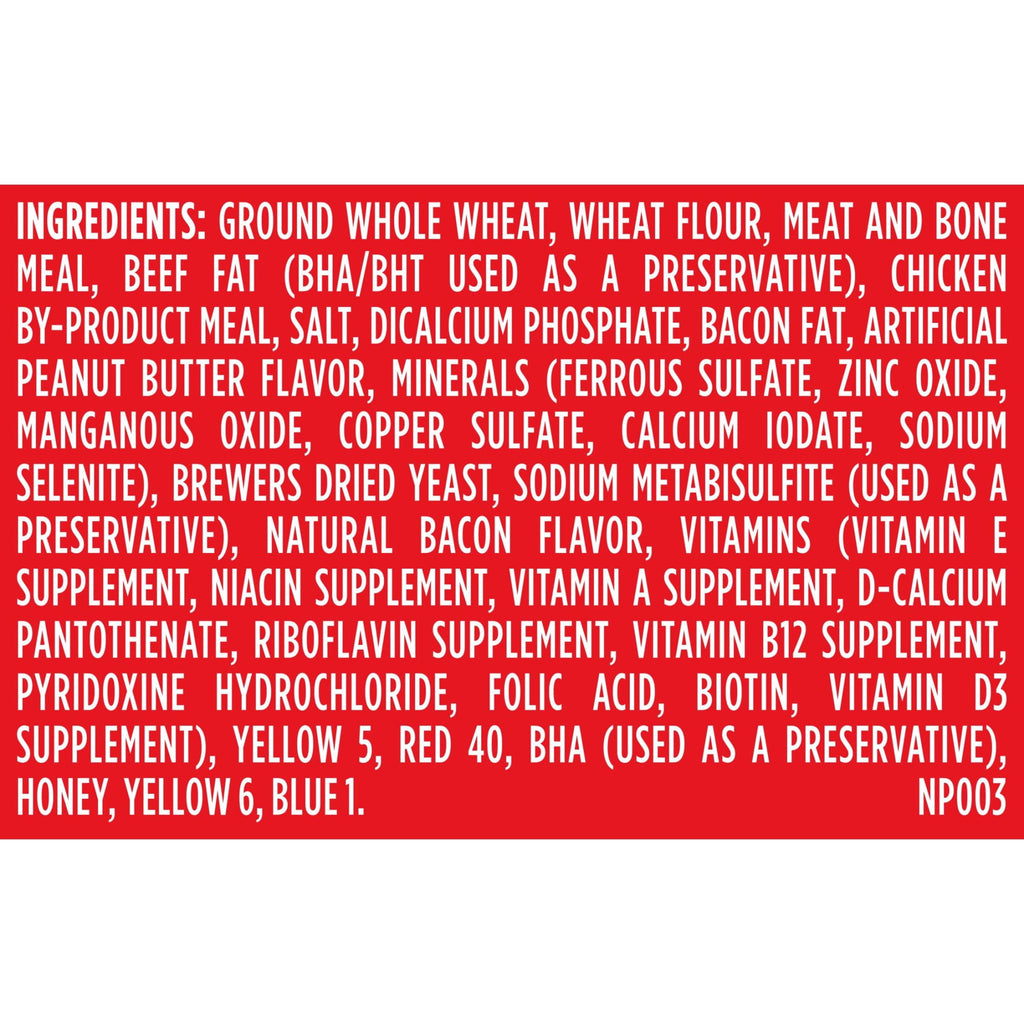 Milk Bone Mini’s Peanut Butter Flavor Dog Biscuits - Naturally & Artificially Flavored, 15 oz Box
