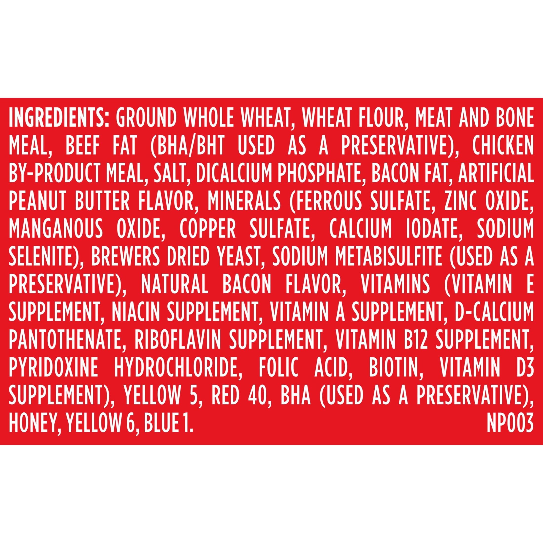 Milk Bone Mini’s Peanut Butter Flavor Dog Biscuits - Naturally & Artificially Flavored, 15 oz Box