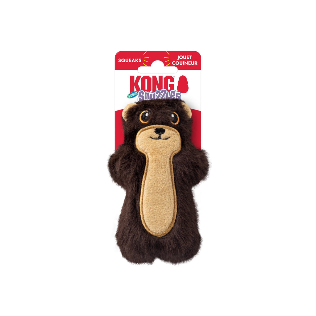 KONG® Snuzzles Plush Squeaker Dog Toy - Mini Otter, Extra Small