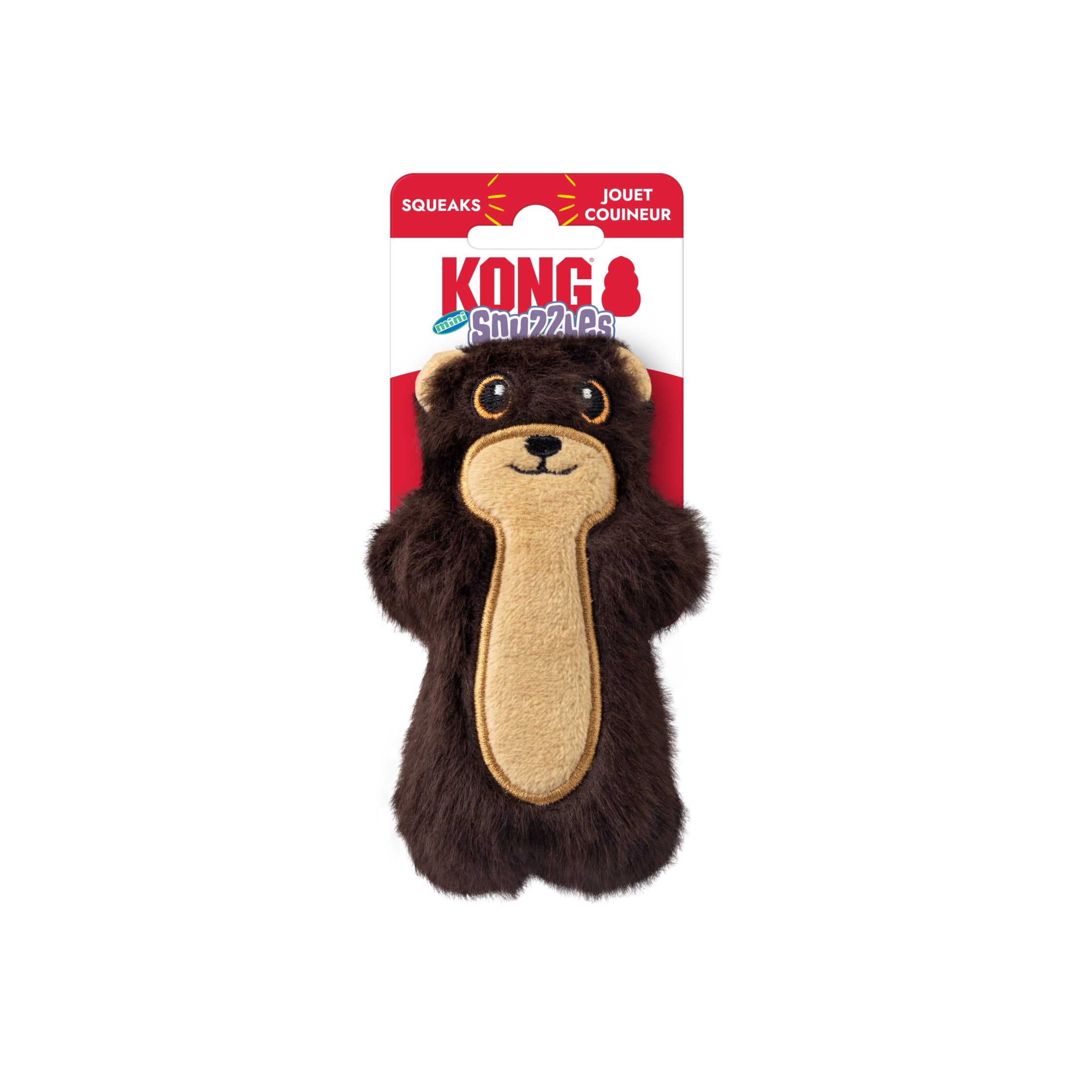 KONG® Snuzzles Plush Squeaker Dog Toy - Mini Otter, Extra Small