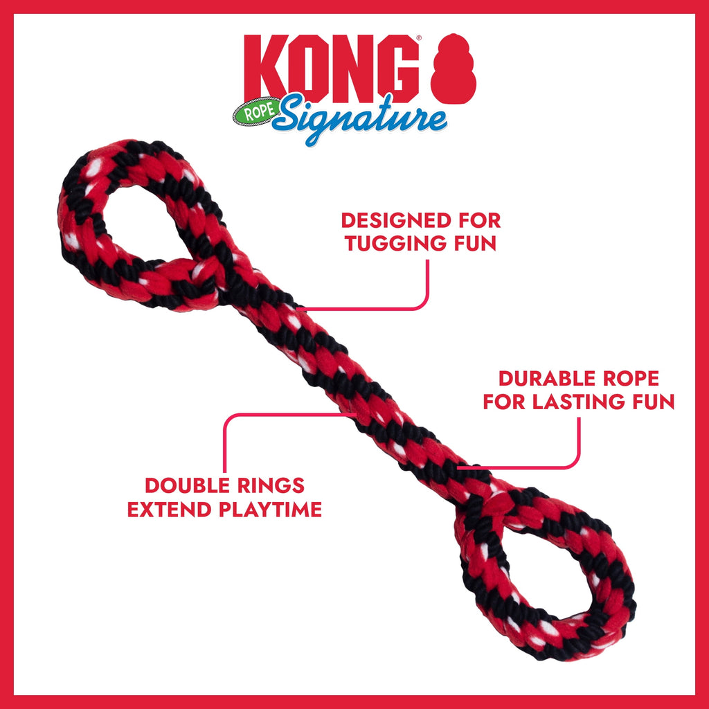 KONG® Signature Rope Double Tug Dog Toy - Large