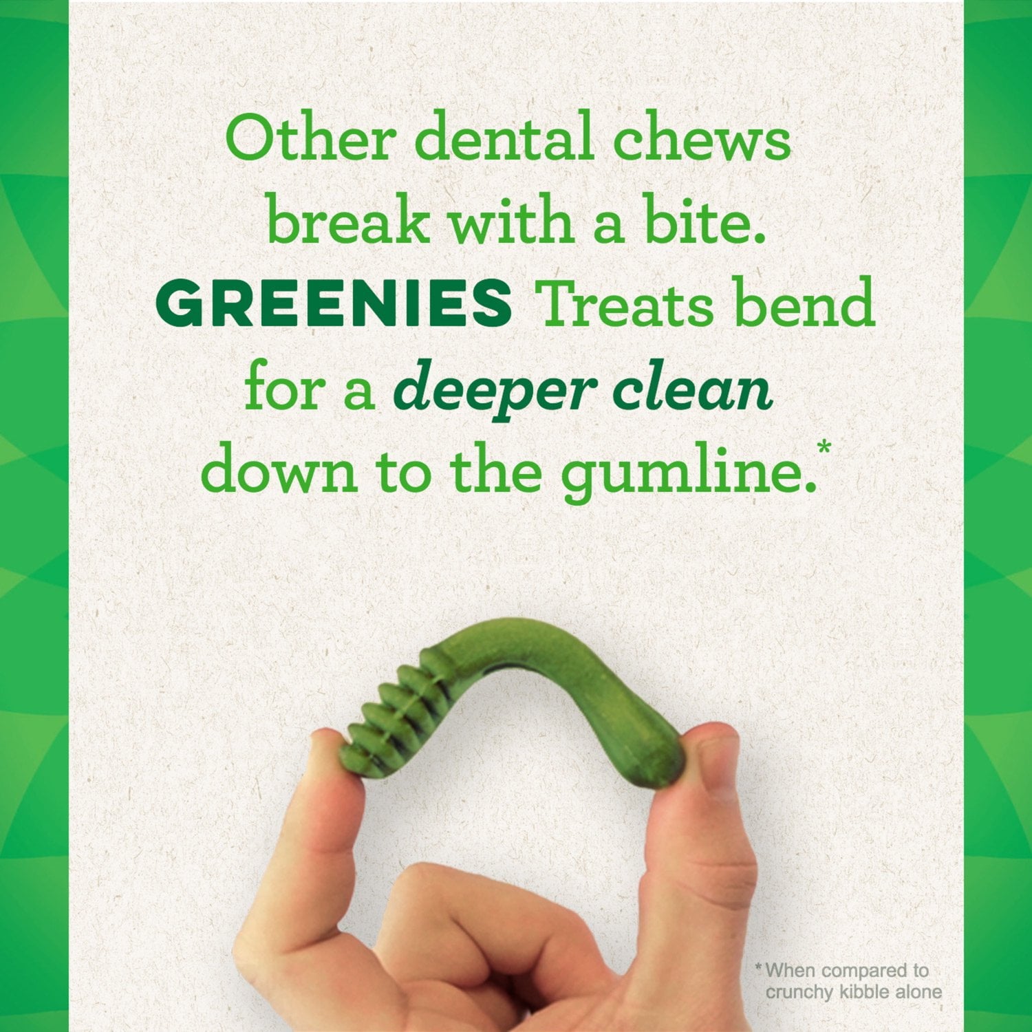 Greenies Original Flavor Dental Treats for Dogs - 18 oz Pouch (4 Pack), Shelf-Stable