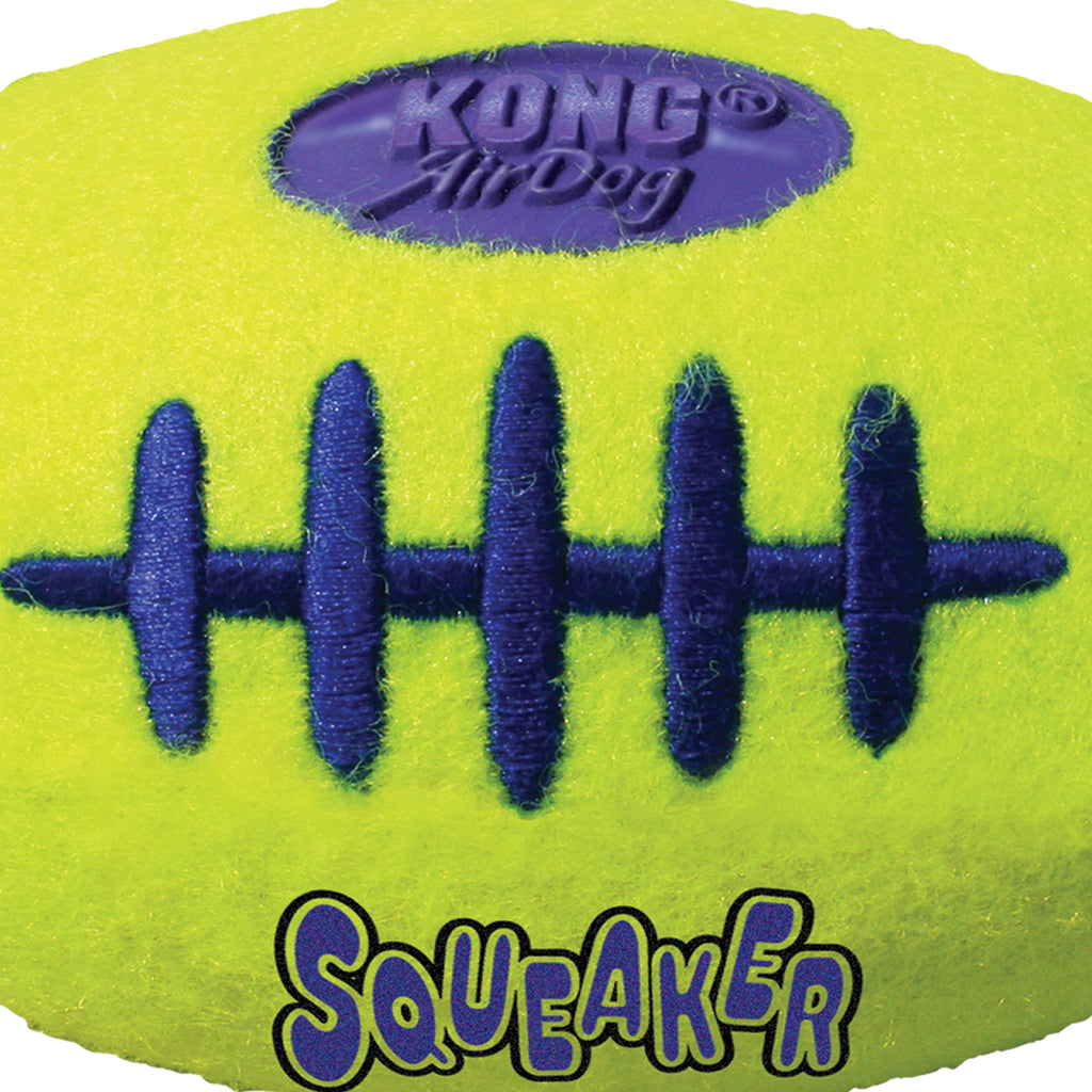 KONG® AirDog® Football Squeaker Dog Toy - Large, for Dogs Between 30-65 lbs