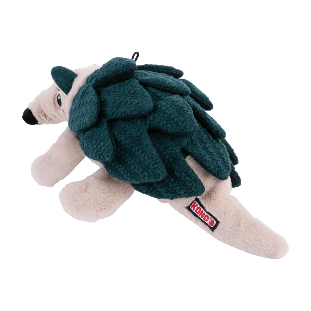 KONG® Layerz Forage Crackle and Squeaker Dog Toy - Armadillo, Medium