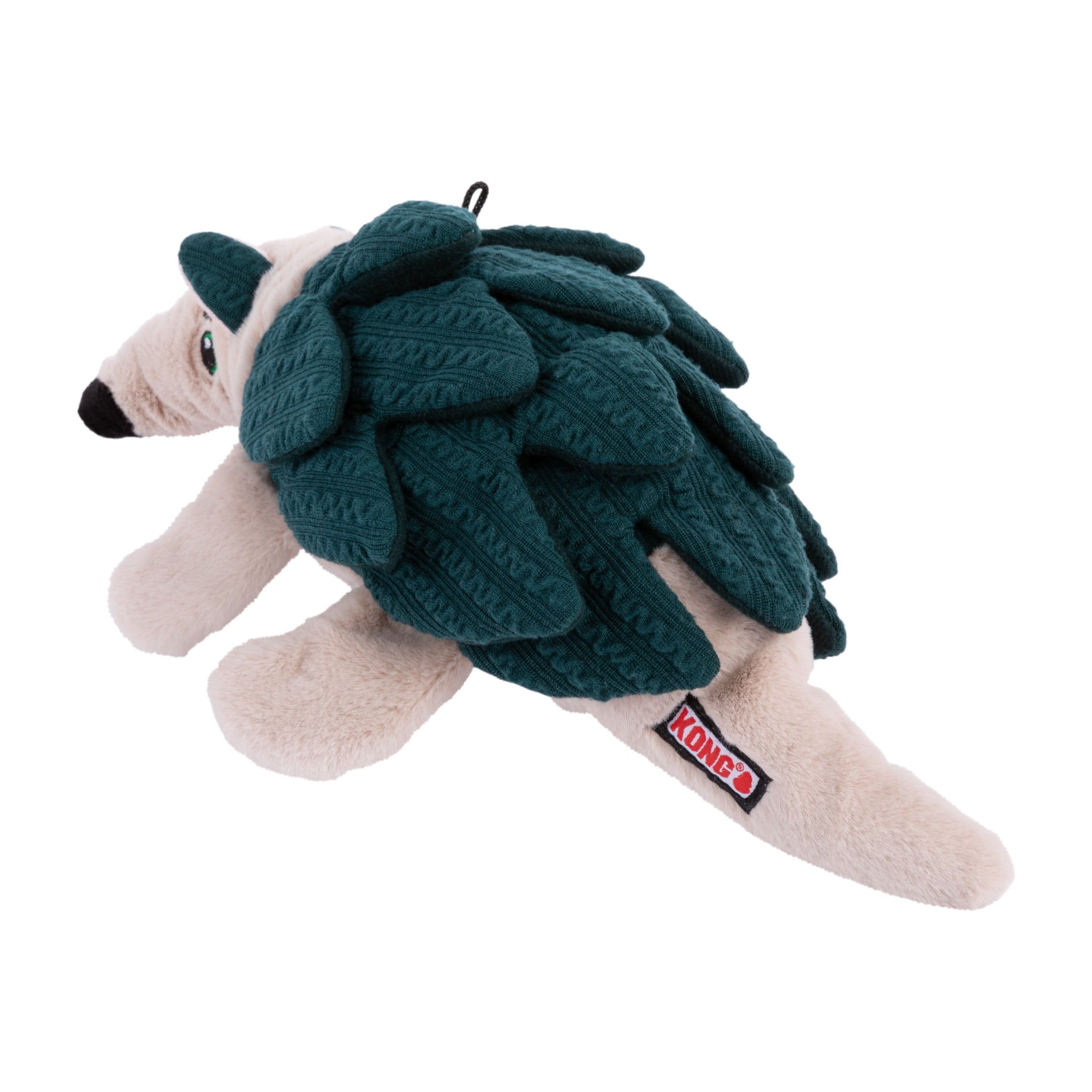KONG® Layerz Forage Crackle and Squeaker Dog Toy - Armadillo, Medium