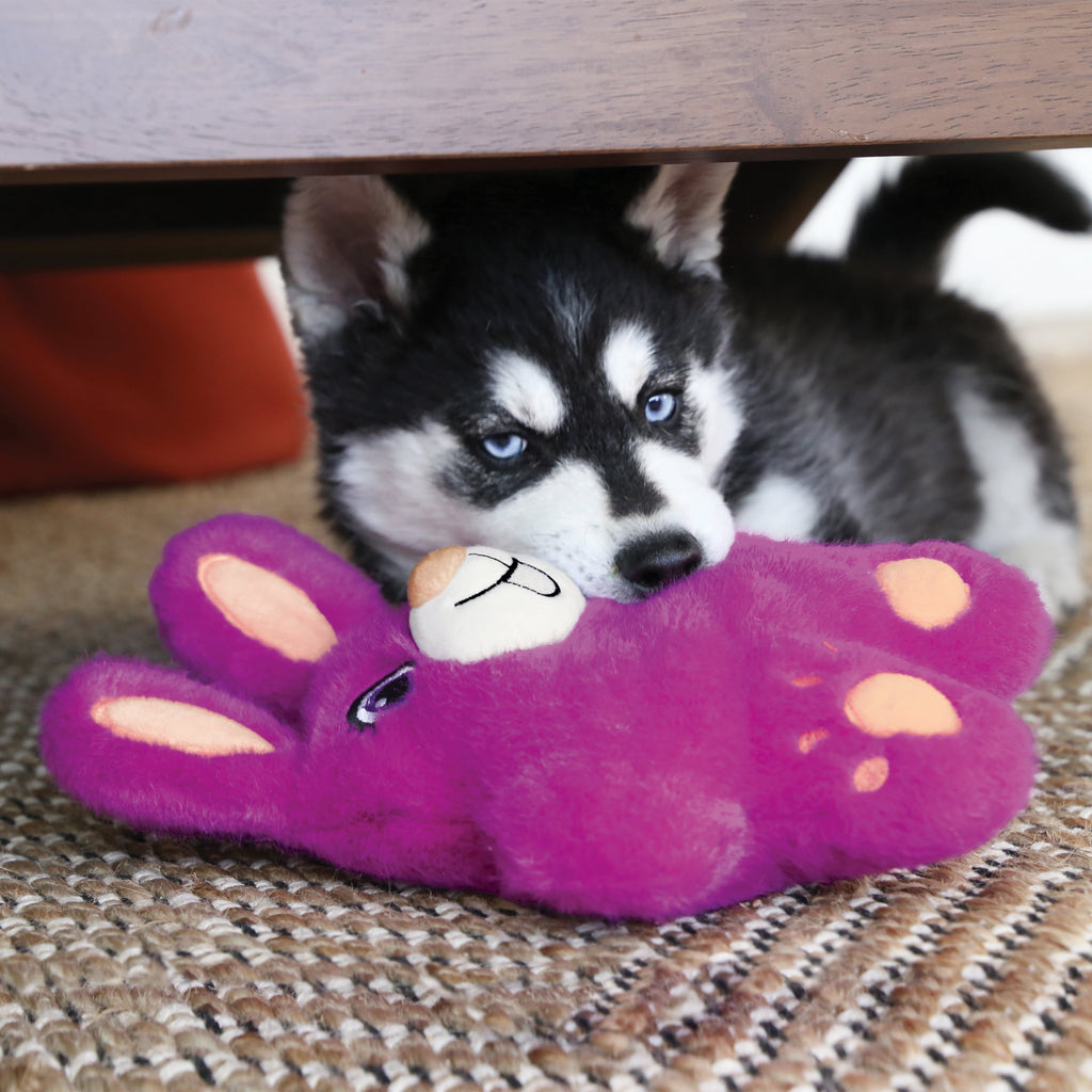 KONG® Snuzzles Plush Squeaker Dog Toy - Bunny, Medium