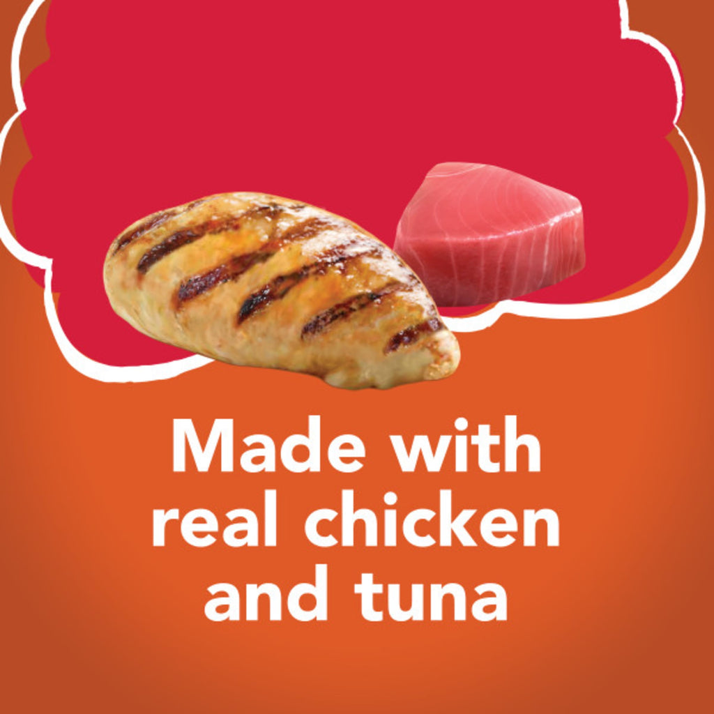 Purina Friskies Prime Filets - Chicken and Tuna Dinner in Gravy, Wet Cat Food, 5.5 oz Can - 12-Pack