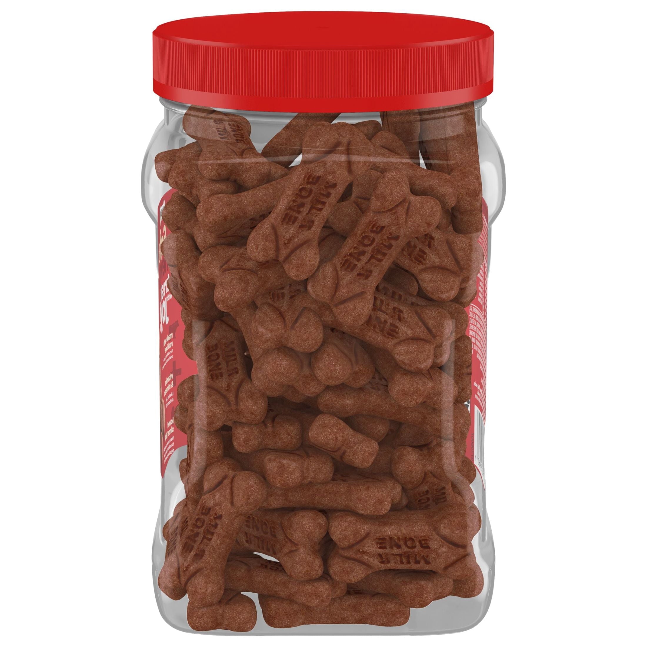 Milk Bone Soft & Chewy Dog Treats - Made with Real Beef & Filet Mignon, 25 oz Canister - 2-Pack