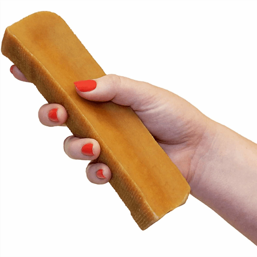 Himalayan Yak Milk Bone Dog Chew Treats for Dogs - Cheese Flavor - 6" long - 3 Pieces!