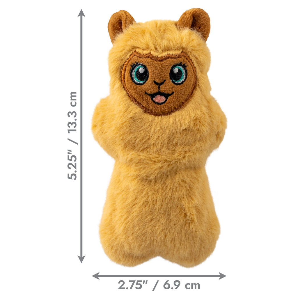 KONG® Snuzzles Plush Squeaker Dog Toy - Mini Llama, Extra Small