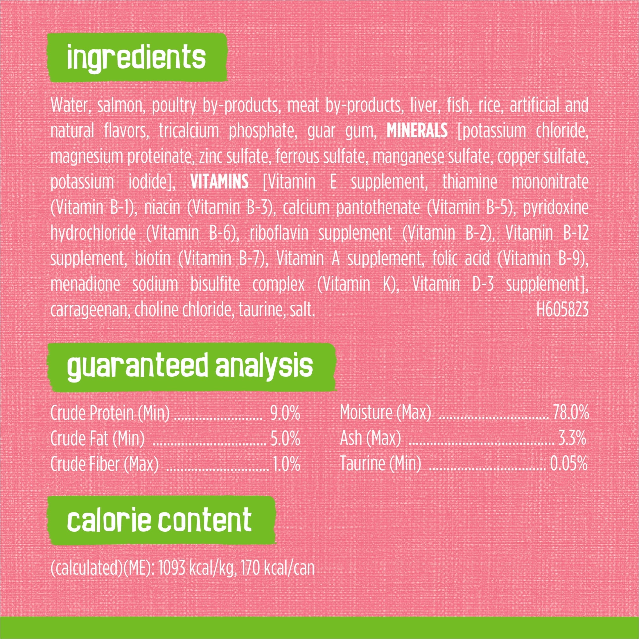 Purina Friskies Pate - Salmon, Wet Cat Food, 5.5 oz Can