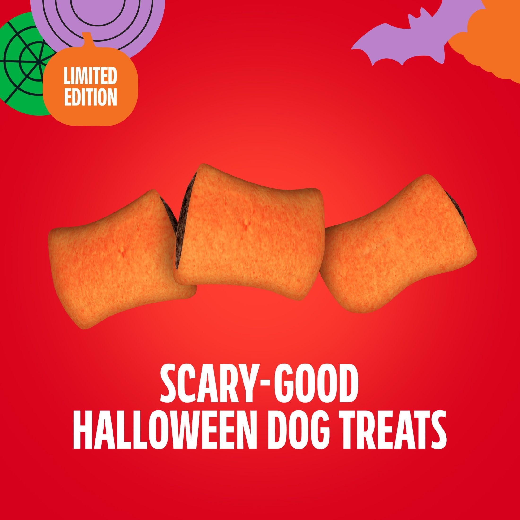 Milk Bone MaroSnacks Halloween Dog Treats - 25 oz Canister