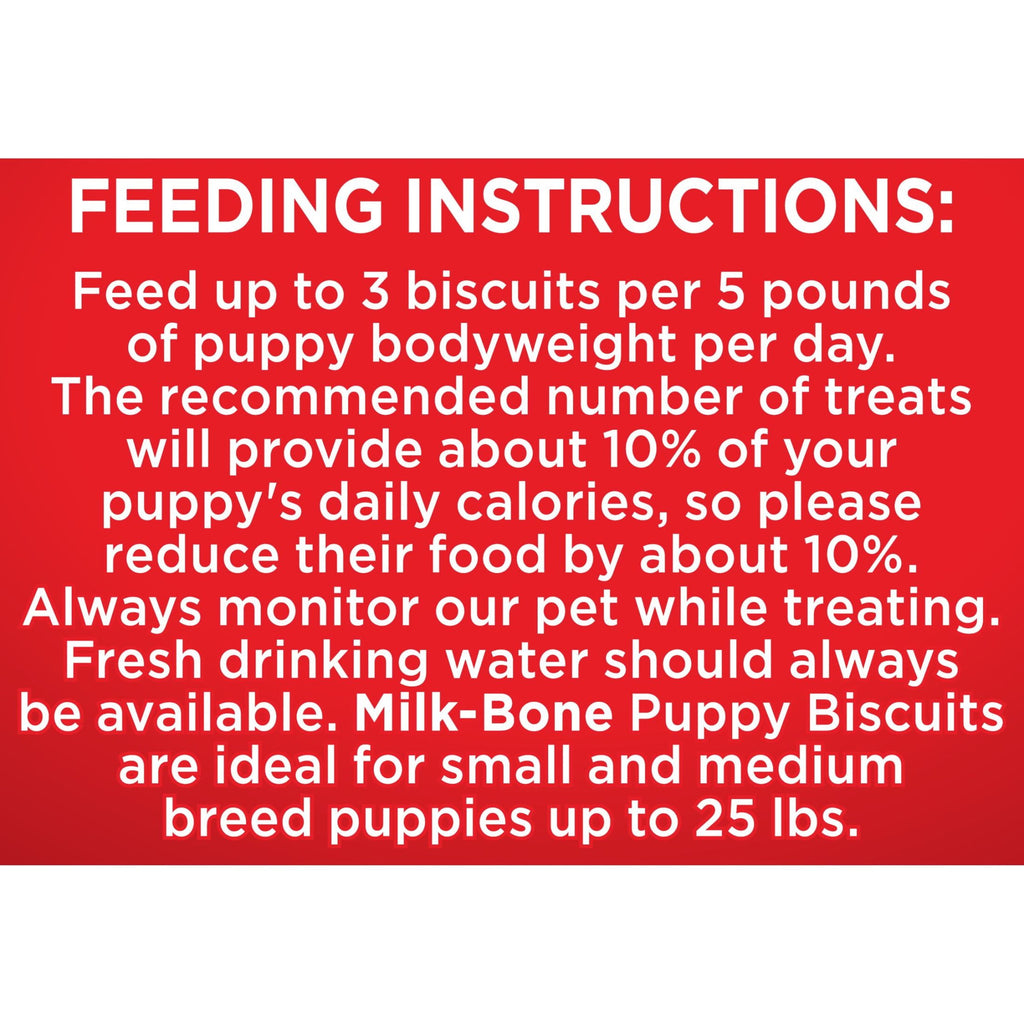 Milk Bone Puppy Original Biscuits - Dog Treats for Puppies, 16 oz Box - 6-Pack