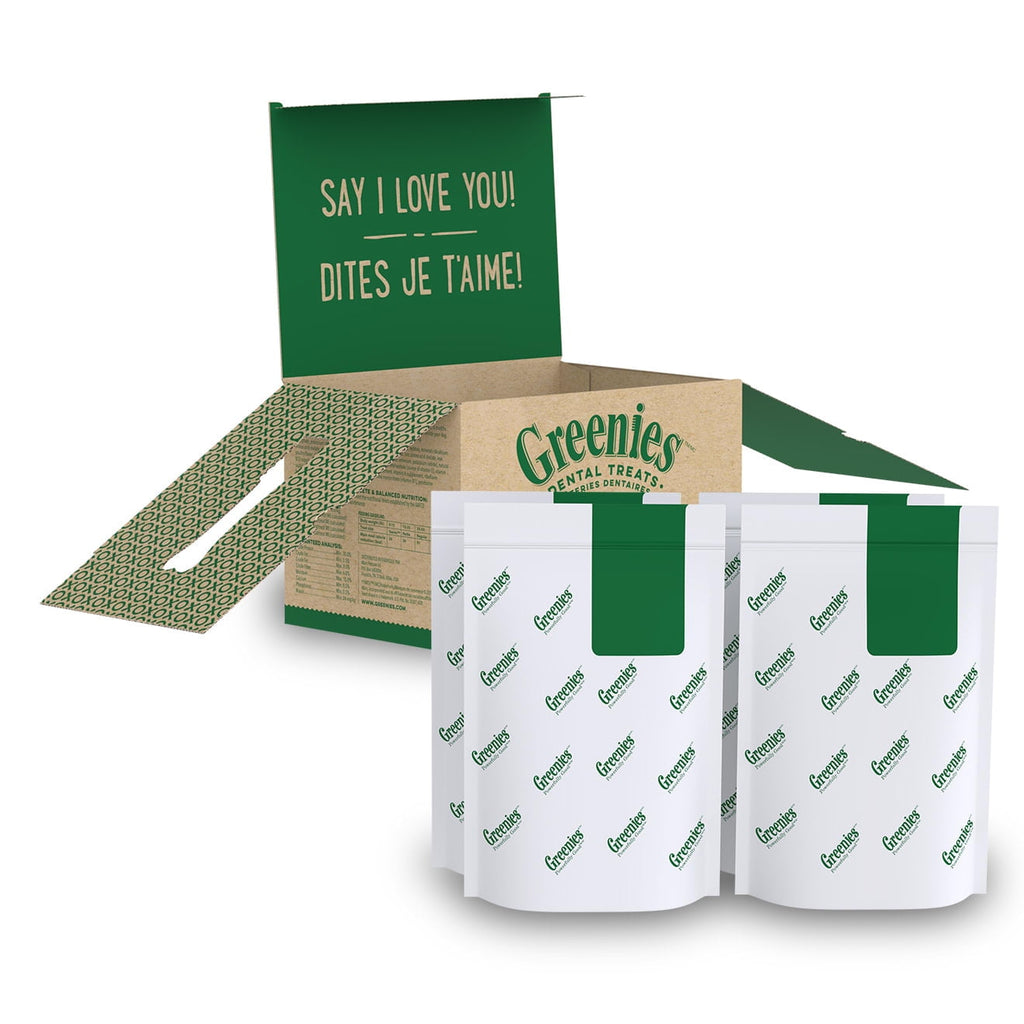 Greenies Original Flavor Dental Treats for Dogs - 18 oz Pouch (4 Pack), Shelf-Stable