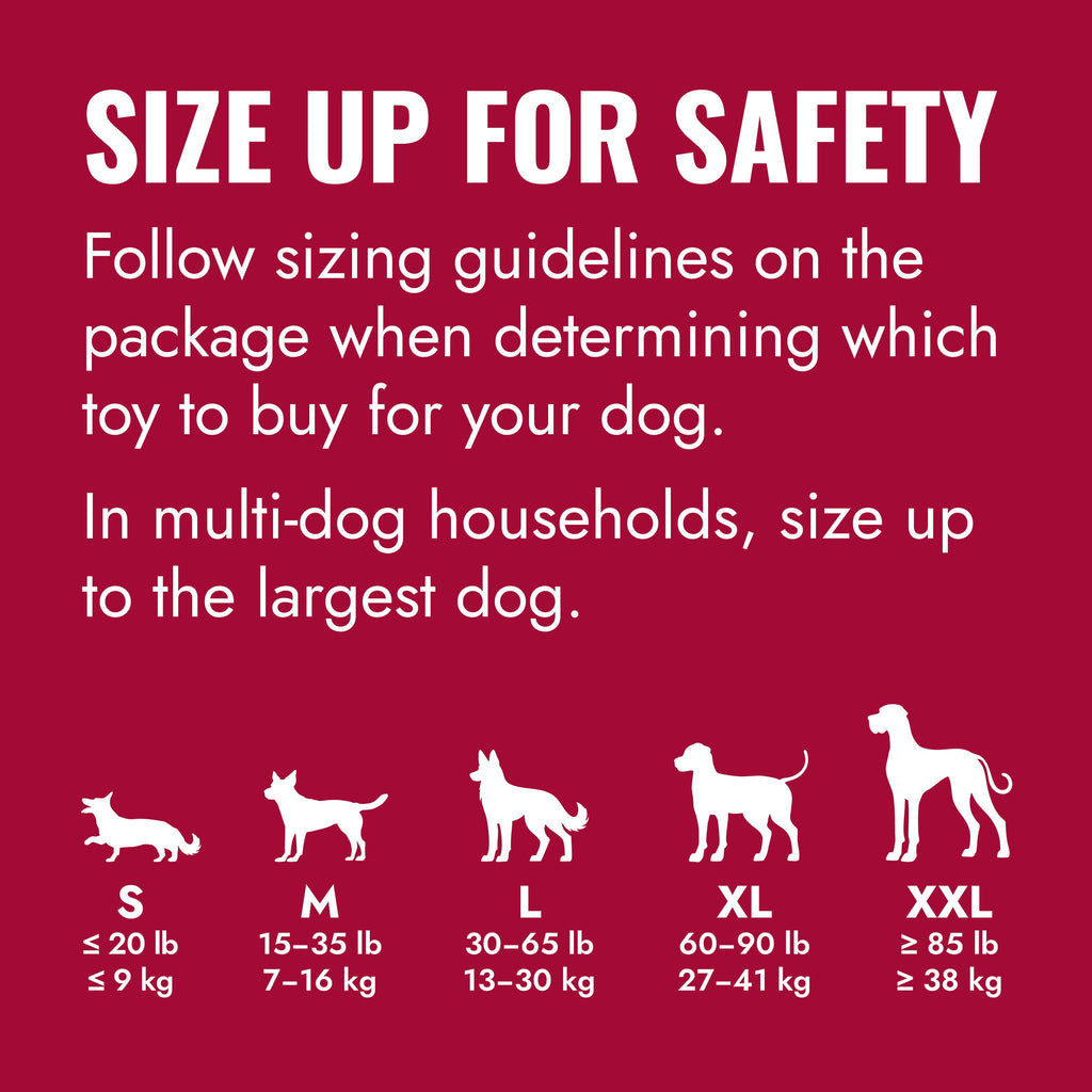 KONG® Classic Rubber Dog Toy for Average Chewers - Large, for Dogs Between 30-65 lbs