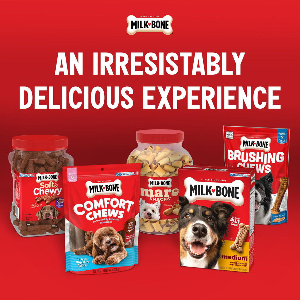 Milk Bone Flavor Rolls Chicken Doodle Dandy Rawhide Free Dog Treats With Chicken - 5 Count Bag - 2-Pack
