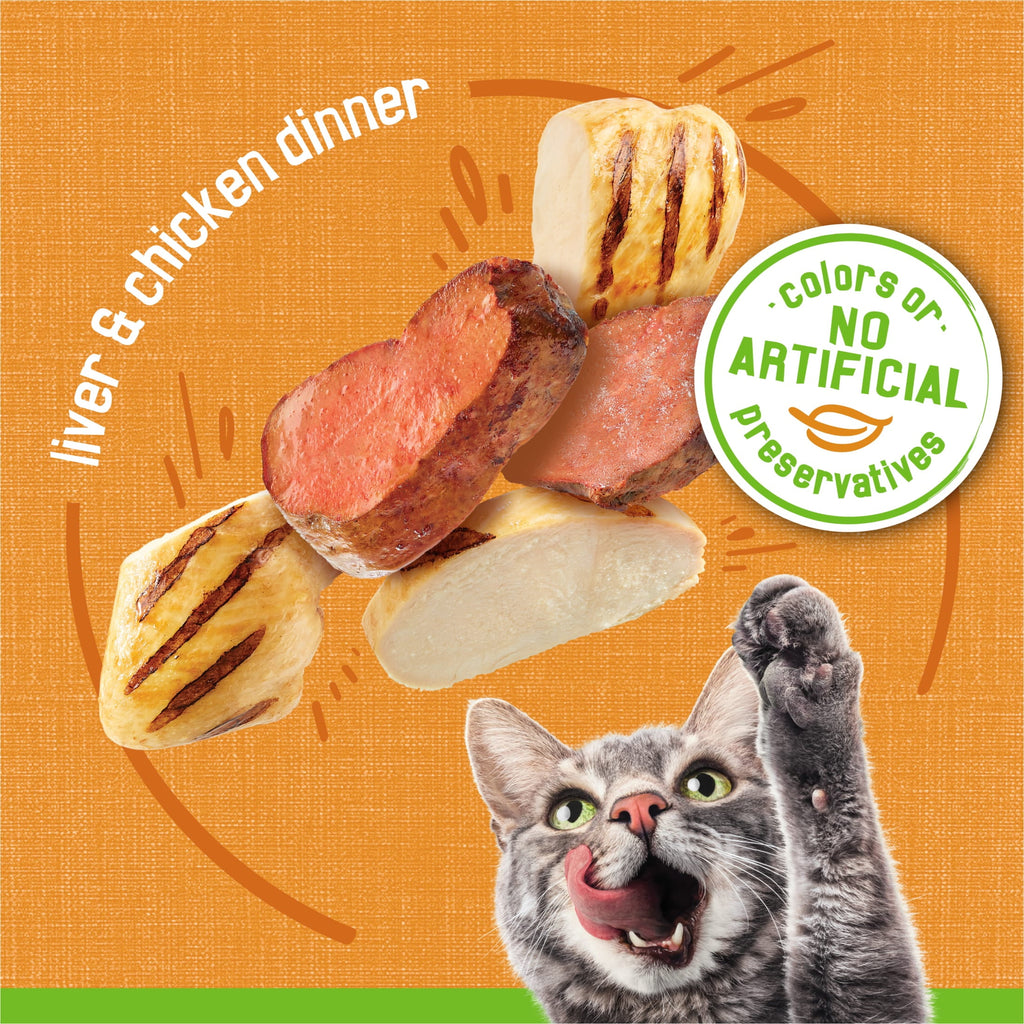 Purina Friskies Liver & Chicken Flavor Pate Wet Cat Food - 5.5 oz Can - 6-Pack