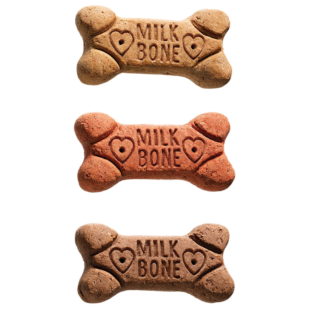 Milk Bone Flavor Snacks Mini’s Dog Biscuits - Flavored Crunchy Dog Treats, 15 oz Box