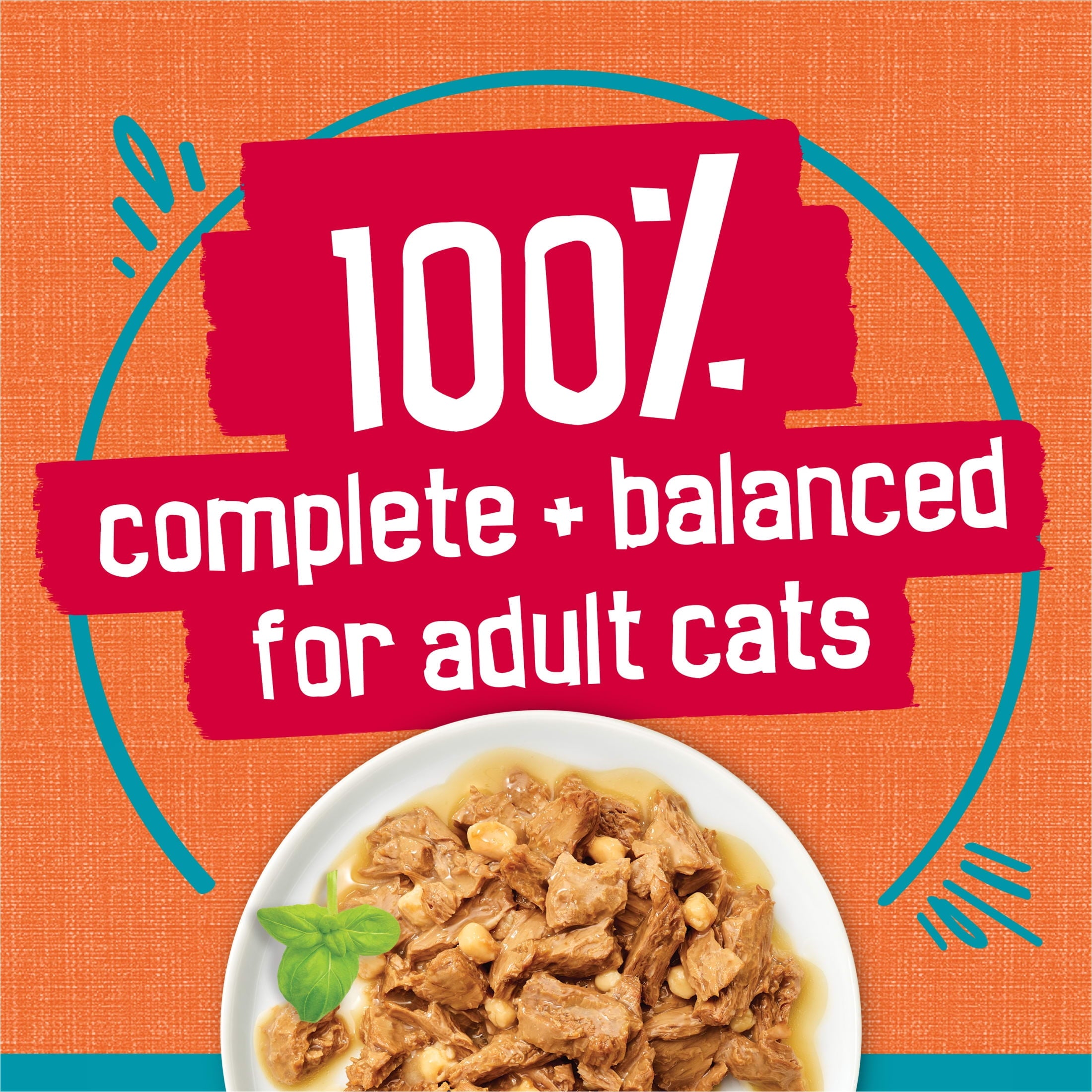 Purina Friskies Chicken and Tuna - Wet Cat Food, 5.5 oz Cans