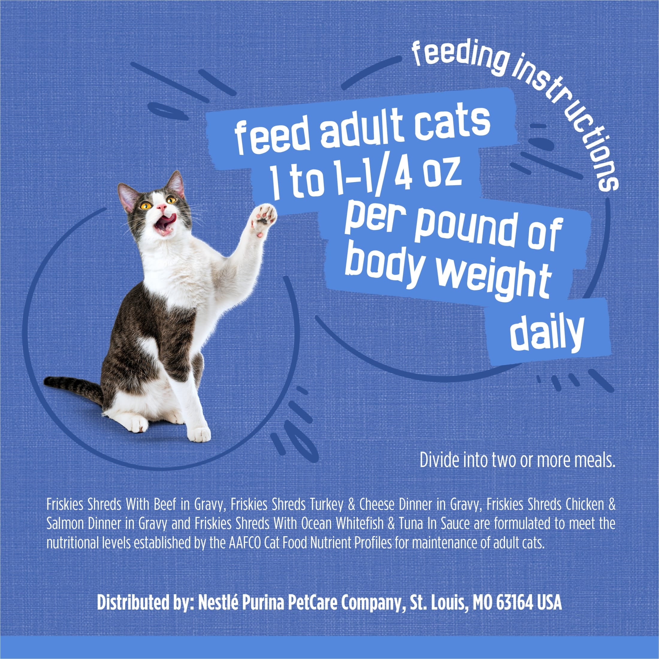 Purina Friskies Shreds Variety Pack - Wet Cat Food, 5.5 oz Cans