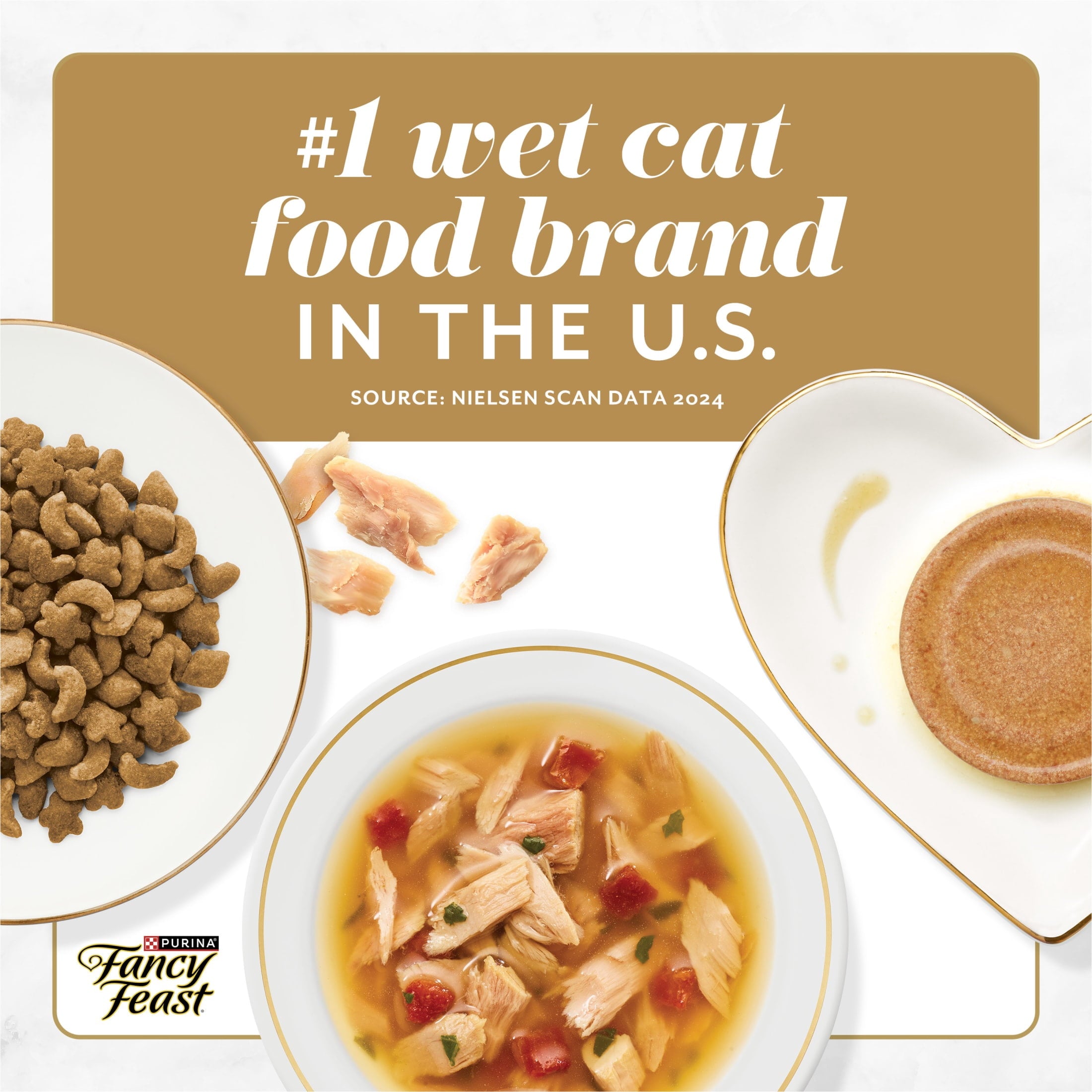 Purina Fancy Feast Petites With Roasted Turkey Entrée with Sweet Potato in Gravy Gourmet Wet Cat Food Pate