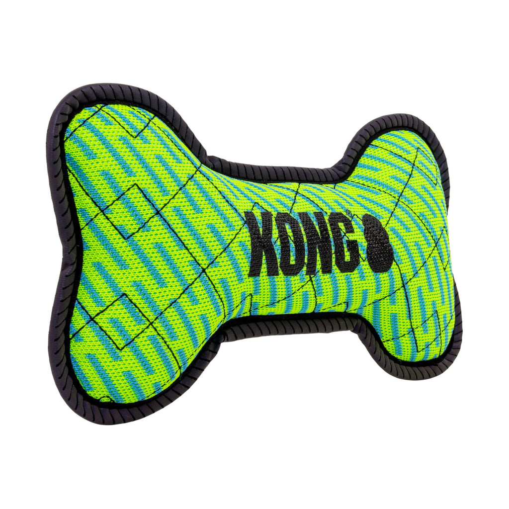 KONG® Armor® Bone Durable Dog Plush Dog Toy - Medium, Green
